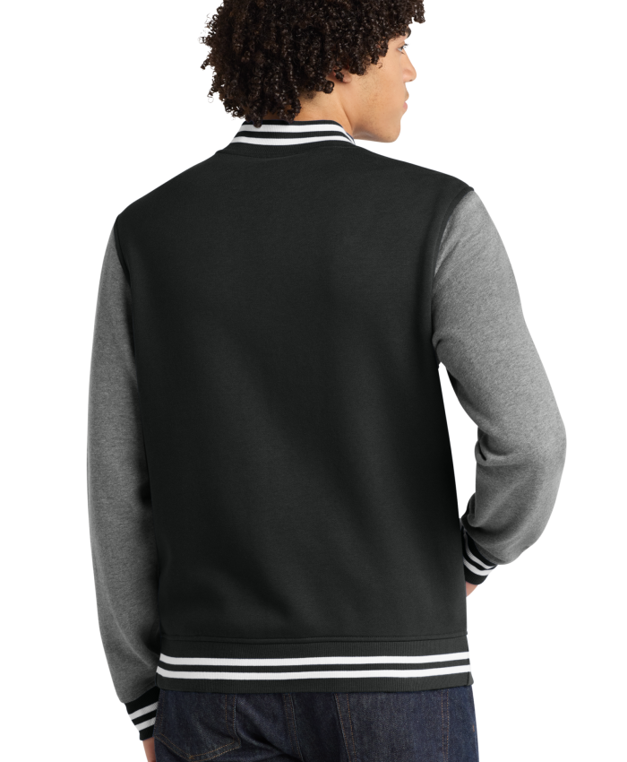 ST270_Black_Vintage Heather_Model_Back